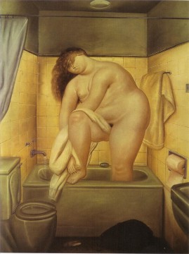 Hommage à Bonnard Fernando Botero Peinture à l'huile